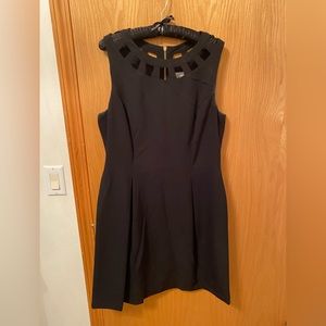 Eliza J size 12 black cut out dress